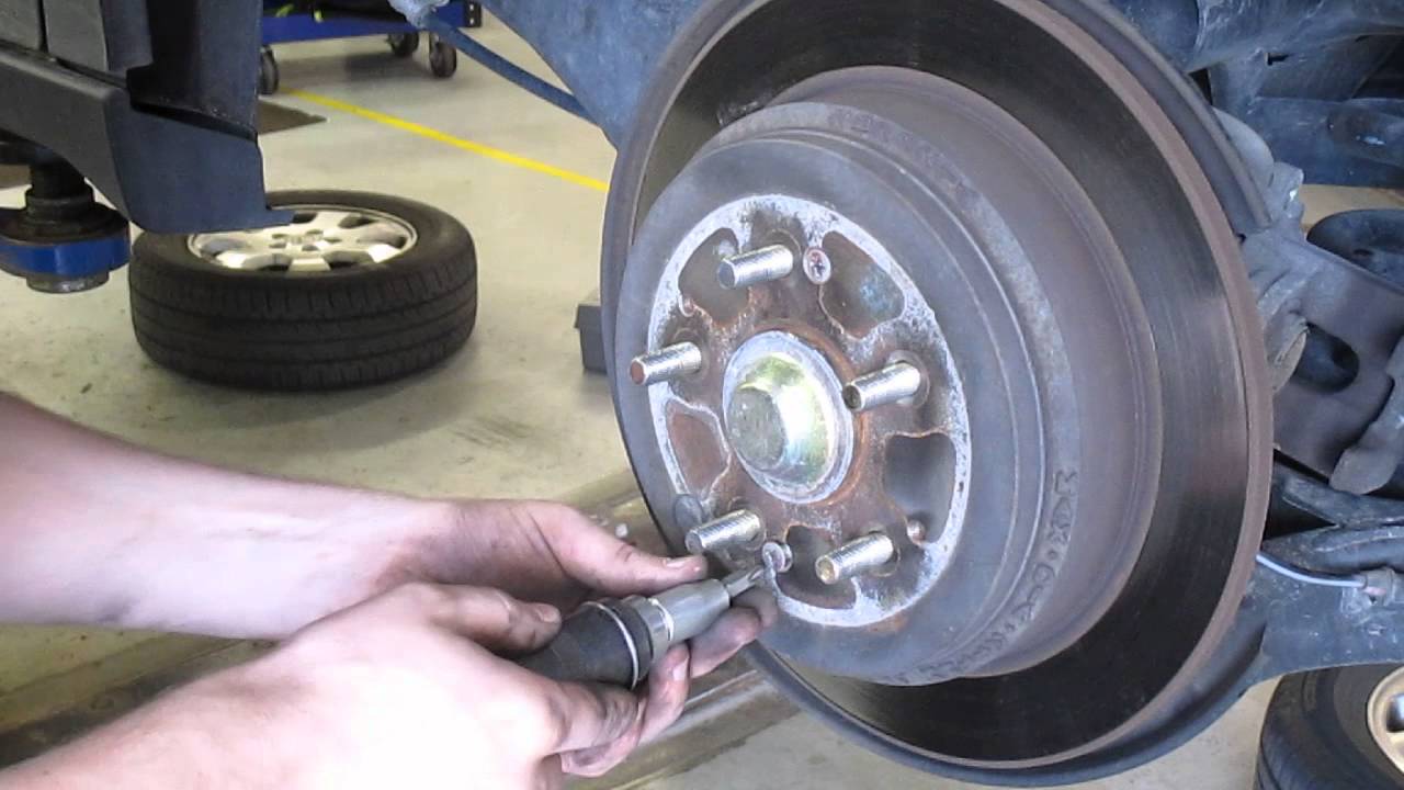 supra remove rear parking brakes